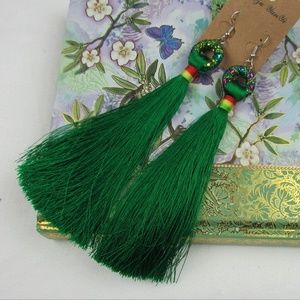 🌺Ethnic Bohemian Circle Long Tassle Earrings🌺